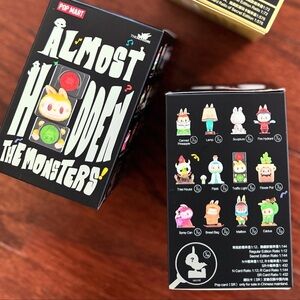 Pop Mart Almost Hidden The Monsters Card Game - Black